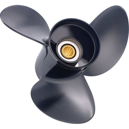 SOLAS Solas 1411-140-11 Amita 3 Aluminum 3-Blade Propeller - RH, 14" Diameter x 11" Pitch x 15-Spline 1411-140-11